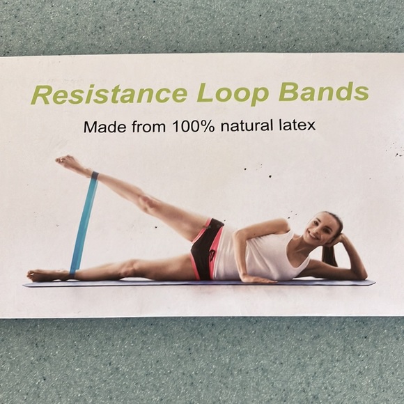 Letsfit Resistance Loop Bands. Bonus DVD included - Picture 1 of 6